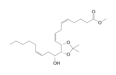 (5Z,8Z)-9-[(4S,5R)-5-[(Z,1R)-1-hydroxynon-3-enyl]-2,2-dimethyl-1,3-dioxolan-4-yl]nona-5,8-dienoic acid methyl ester