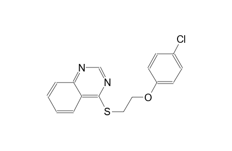 4-Chlorophenyl 2-(4-quinazolinylsulfanyl)ethyl ether