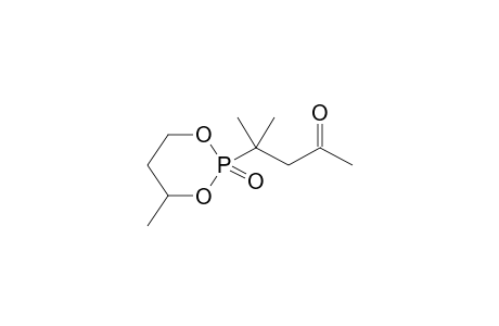 2-OXO-2-(ALPHA-ACETONYLISOPROPYL)-4-METHYL-1,3,2-DIOXAPHOSPHORINANE