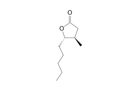 (4R,5S)-4-methyl-5-pentyldihydrofuran-2(3H)-one