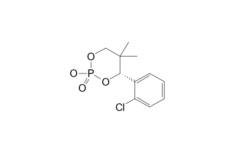 (R)-(+)-4-(2-Chlorophenyl)-2-hydroxy-5,5-dimethyl-1,3,2-dioxaphosphorinane 2-oxide