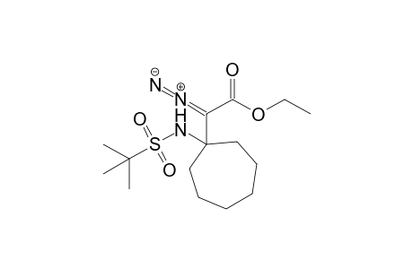 Ethyl 2-Diazo-2-{[1'-(tert-butylsulfonyl)amino]cycloheptyl}acetate