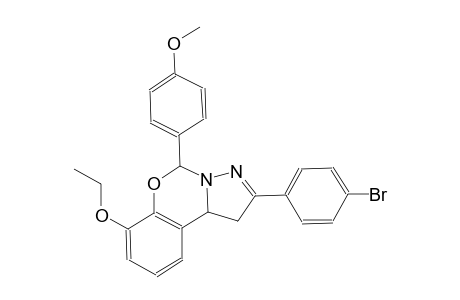 2-(4-bromophenyl)-7-ethoxy-5-(4-methoxyphenyl)-1,10b-dihydropyrazolo[1,5-c][1,3]benzoxazine