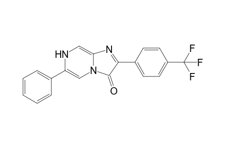 3,7-Dihydro-2-(4-trifluoromethylphenyl)-6-phenylimidazo[1,2-a]pyrazin-3-one