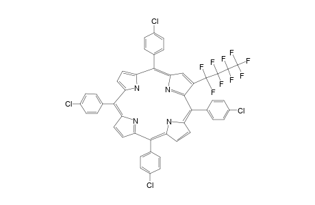 2-PERFLUOROBUTYL-5,10,15,20-TETRAKIS-(4-CHLOROPHENYL)-PORPHYRIN