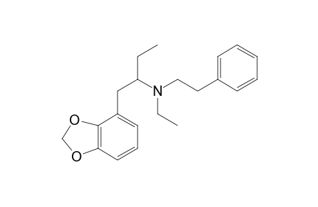 N-Ethyl-N-phenethyl-1-(2,3-methylenedioxyphenyl)butan-2-amine