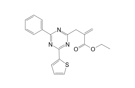 Ethyl 2-((4-phenyl-6-(thiophen-2-yl)-1,3,5-triazin-2-yl)methyl)acrylate