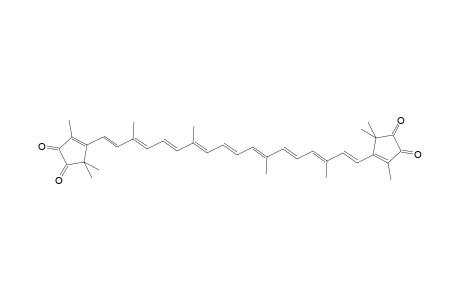 3-Cyclopentene-1,2-dione, 4,4'-(3,7,12,16-tetramethyl-1,3,5,7,9,11,13,15,17-octadecanonaene-1,18-diyl)bis[3,5,5-trimethyl-, (all-E)-