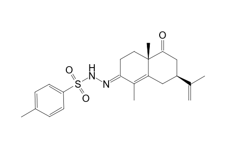 Eudesma-4,11(12)-dien-7-.alpha.-H-3,9-dione - 3-tosylhydrazone