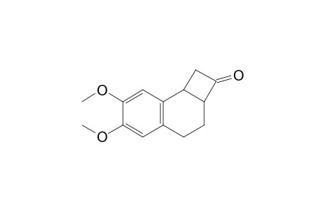 6,7-Dimethoxy-2a,3,4,8b-tetrahydrocyclobuta[a]naphthalen-2-one
