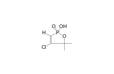 2-OXO-2-HYDROXY-4-CHLORO-5,5-DIMETHYL-1,2-OXAPHOSPHOL-3-ENE