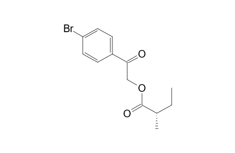 4-bromophenyacyl (2S)-2-methylbutyrate