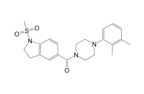 1H-indole, 5-[[4-(2,3-dimethylphenyl)-1-piperazinyl]carbonyl]-2,3-dihydro-1-(methylsulfonyl)-