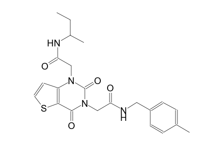 1-(4-methyl-2-oxohexyl)-3-[4-(4-methylphenyl)-2-oxobutyl]-1H,2H,3H,4H-thieno[3,2-d]pyrimidine-2,4-dione