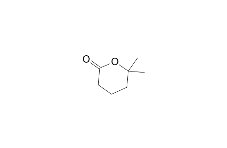 2H-Pyran-2-one, tetrahydro-6,6-dimethyl-
