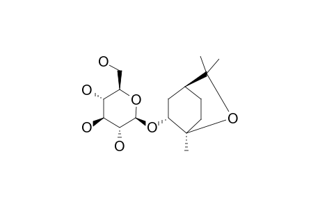 (1R,2R,4S)-1,8-EPOXY-PARA-MENTHAN-2-YL-O-BETA-D-GLUCOPYRANOSIDE