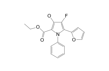 ETHYL-4-FLUORO-3-HYDROXY-5-FURYL-1-PHENYL-1H-PYRROLE-2-CARBOXYLATE