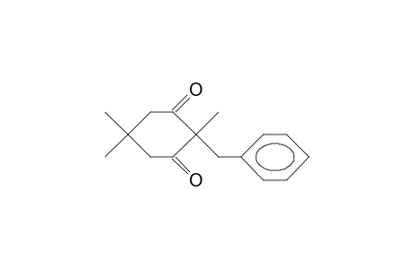 2-Benzyl-2,5,5-trimethyl-cyclohexa-1,3-dione