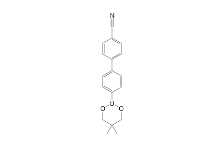 4'-(5,5-Dimethyl-[1,3,2]dioxaborinan-2-yl)-biphenyl-4-carbonitrile