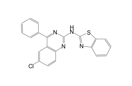 N-(1,3-benzothiazol-2-yl)-6-chloro-4-phenyl-2-quinazolinamine