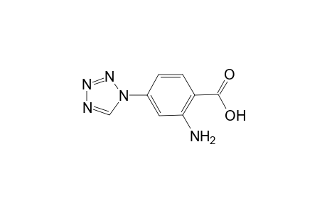 2-Amino-4-(1H-1,2,3,4-tetrazol-1-yl)benzoic acid