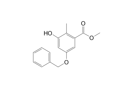 Methyl 4-benzyloxy-6-hydroxy-0-toluate