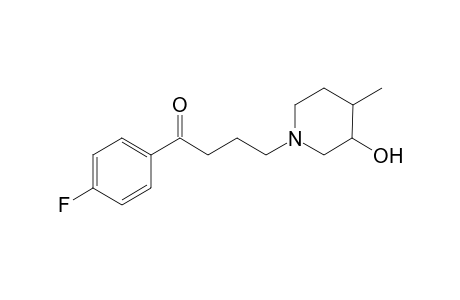 1-(4-fluorophenyl)-4-(4-(methyl-1-(3-hydroxypiperidinyl))-1-butanone