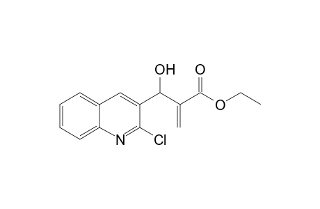 Ethyl 2-((2-Chloroquinolin-3-yl)(hydroxy)methyl)acrylate