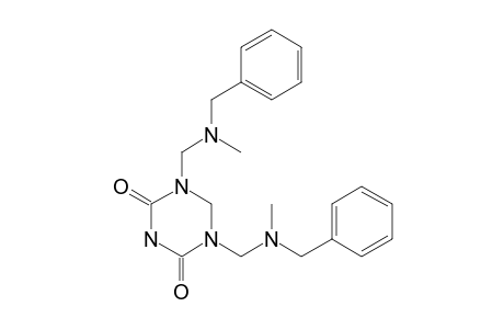 1,5-BIS-(METHYLBENZYLAMINOMETHYL)-2,4-DIOXOHEXAHYDRO-1,3,5-TRIAZINE