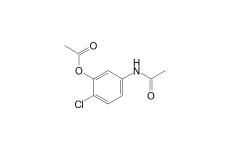 1-Chloro-2-acetoxy-4-acetylaminobenzene