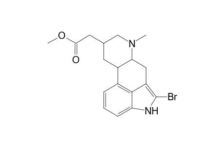 2-Bromo-6-methyl-8-(methoxycarbonylmethyl)ergoline