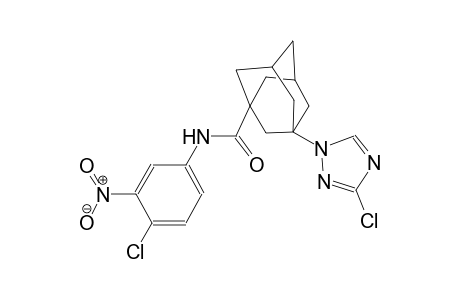 N-(4-chloro-3-nitrophenyl)-3-(3-chloro-1H-1,2,4-triazol-1-yl)-1-adamantanecarboxamide