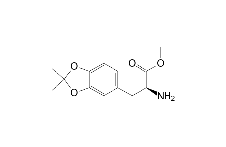 Methyl (2S)-2-amino-3-(2,2-dimethyl-1,3-benzodioxol-5-yl)propanoate