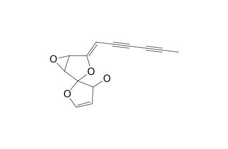 5-HEXA-2,4-DIYNYLIDENE-3,4-EPOXY-2,5-DIHYDROFURANESPIRO-5'-(4'-HYDROXY-4',5'-DIHYDROFURANE)