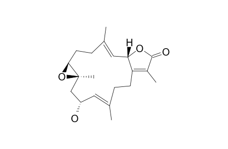 10-ALPHA-HYDROXYSARCOPHINE