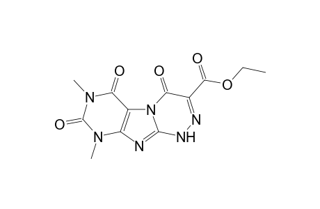 7,9-Dimethyl-3-(ethoxycarbonyl)-[1,2,4]triazino[3,4-f]purine-4,6,8(1H,7H,9H)-trione