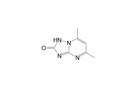 [1,2,4]Triazolo[1,5-a]pyrimidin-2(1H)-one, 5,7-dimethyl-