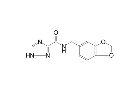 N-(1,3-benzodioxol-5-ylmethyl)-1H-1,2,4-triazole-3-carboxamide
