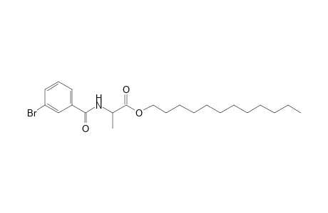 l-Alanine, N-(3-bromobenzoyl)-, dodecyl ester