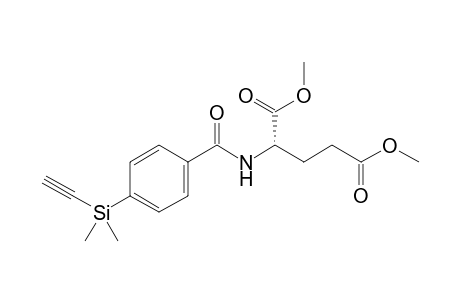Dimethyl 4-(Ethynyldimethylsilyl)benzoyl-L-glutamate