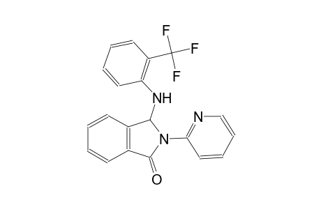 1H-isoindol-1-one, 2,3-dihydro-2-(2-pyridinyl)-3-[[2-(trifluoromethyl)phenyl]amino]-