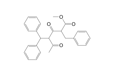 Methyl-4-benzhydryl-2-benzyl-3,5-dioxohexanoate