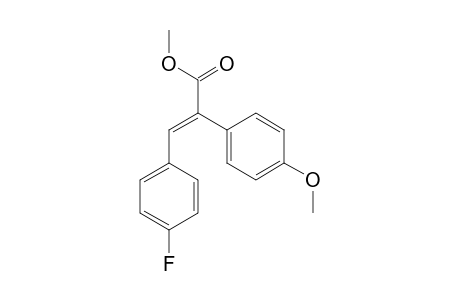 (E)-methyl 3-(4-fluorophenyl)-2-(4-methoxyphenyl)acrylate