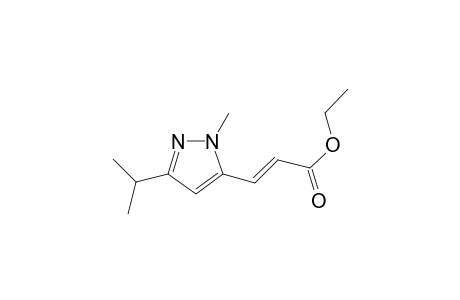 (2E)-3-(3-Isopropyl-1-methyl-1H-pyrazol-5-yl)prop-2-enoate