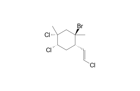 (1R,2S,4S,5R,E)-1-bromo-4,5-dichloro-2-(2-chlorovinyl)-1,5-dimethylcyclohexane