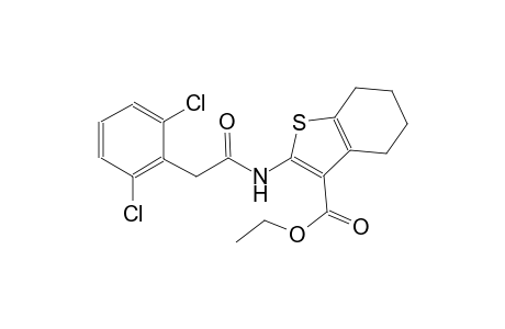 ethyl 2-{[(2,6-dichlorophenyl)acetyl]amino}-4,5,6,7-tetrahydro-1-benzothiophene-3-carboxylate