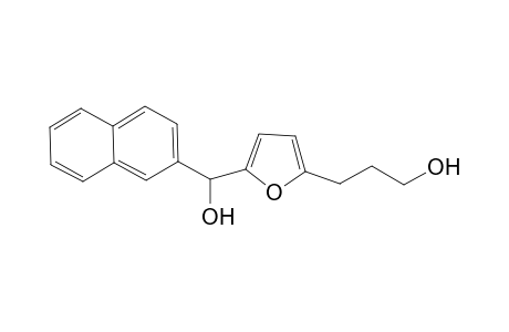 3-(5-(hydroxy(naphthalen-2-yl)methyl)furan-2-yl)propan-1-ol