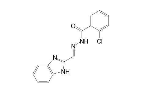 N'-[(E)-1H-Benzimidazol-2-ylmethylidene]-2-chlorobenzohydrazide