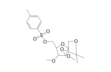 Methyl 1,3-O-Isopropylidene-4-O-methyl-6-O-tosyl-.alpha.,D-fructofuranoside