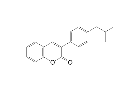 3-(p-isobutylphenyl)coumarin